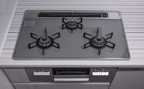 2LDK・3LDK ガラストップコンロ(3ツ口/幅:約750mm)