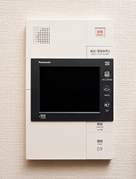 カラーTVモニター付き
ハンズフリーインターホン
