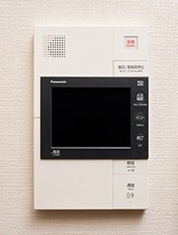 カラーTVモニター付き
ハンズフリーインターホン