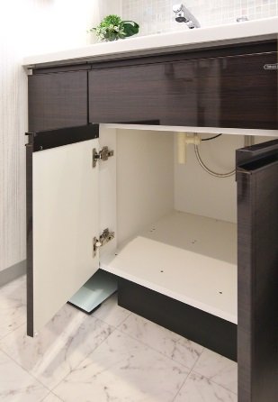 洗面台下部収納