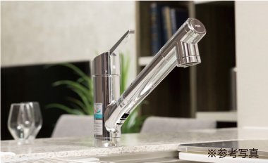 蛇口一体型浄水器