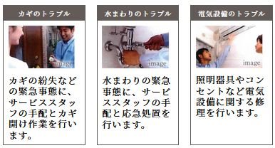 駆け付けサポート