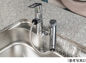 浄水カートリッジを内蔵した「シングルレバーシャワー水栓」