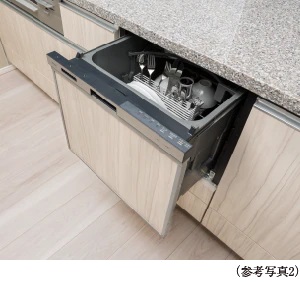 家事をサポートする「スライド式食器洗い乾燥機」