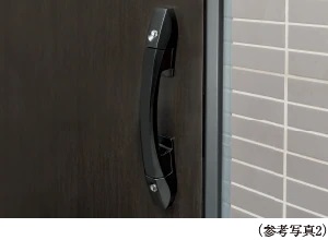 玄関ドアの開閉がスムーズな「プッシュプルドアハンドル」