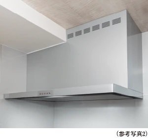都会的で洗練されたデザインの「レンジフード」
