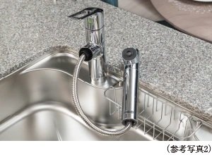 浄水カートリッジを内蔵した「シングルレバーシャワー水栓」