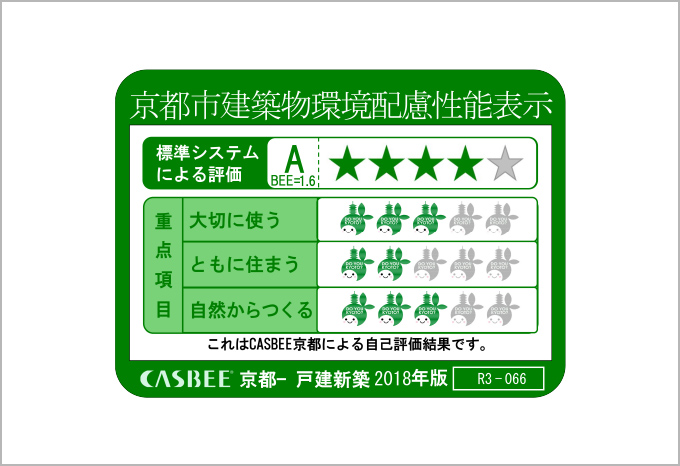 CASBEE京都（京都市建築物環境配慮評価システム）