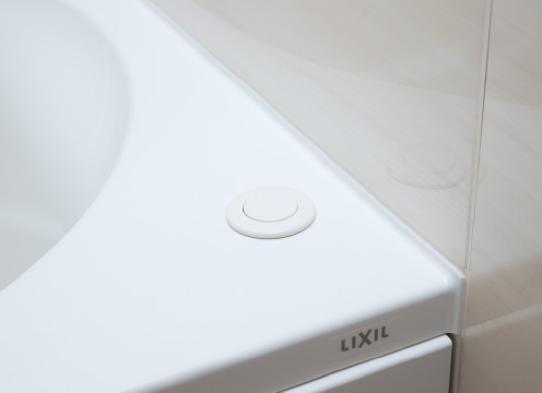 ワンプッシュ排水栓