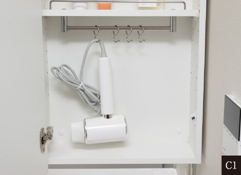 ドライヤー用バーフック