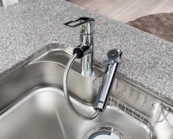 シングルレバーシャワー水栓