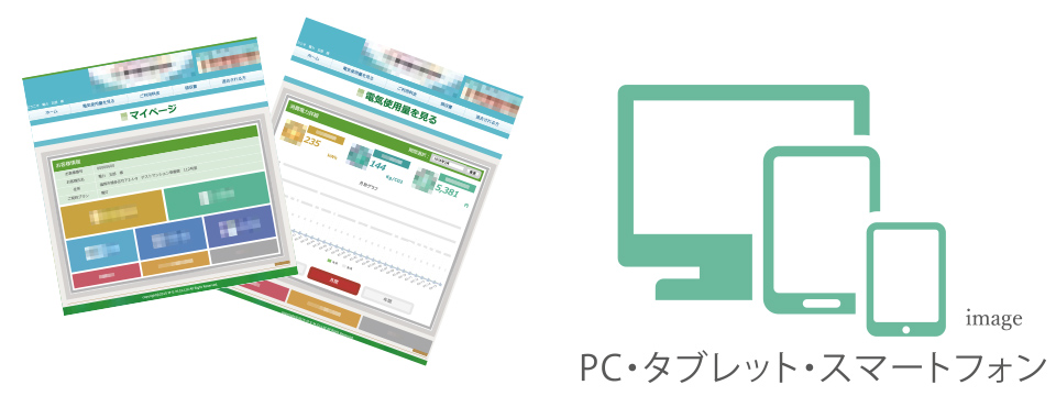 「電力の見える化」で節電をサポート