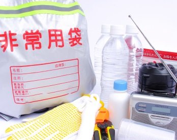 万一の災害時に備えた防災備蓄倉庫