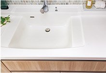 ボウル一体型カウンター