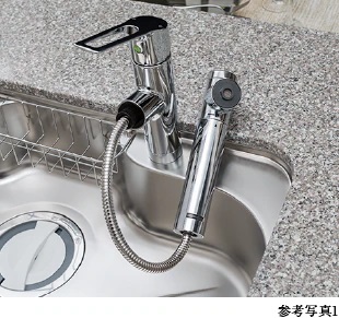 シングルレバーシャワー水栓