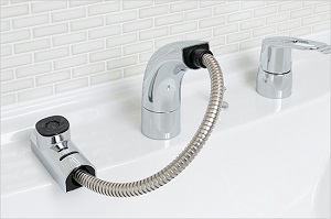 リフトアップ式シャワー水栓