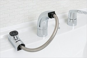 リフトアップ式シャワー水栓