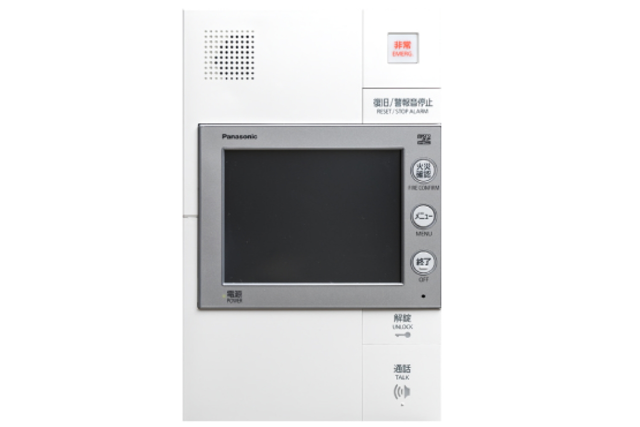 カラーTVモニター付インターホン