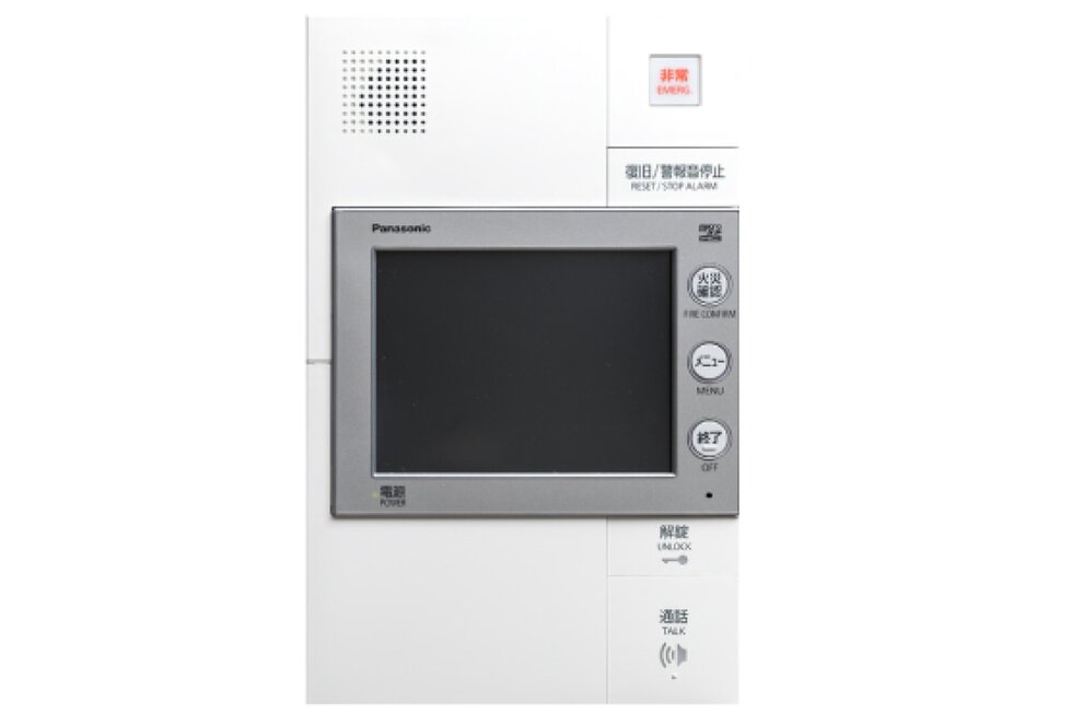 カラーTVモニター付インターホン