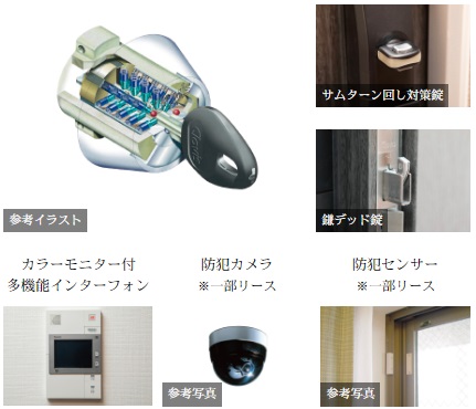 サムターン回し対策・ダブルロック仕様で安心のディンプルキー