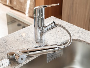 浄水器一体型シャワー水栓