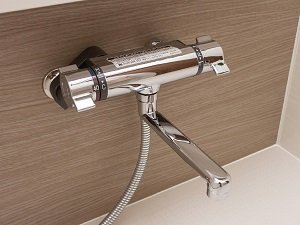 壁付サーモ水栓