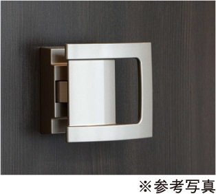 スチール玄関ドア開力軽減ハンドル