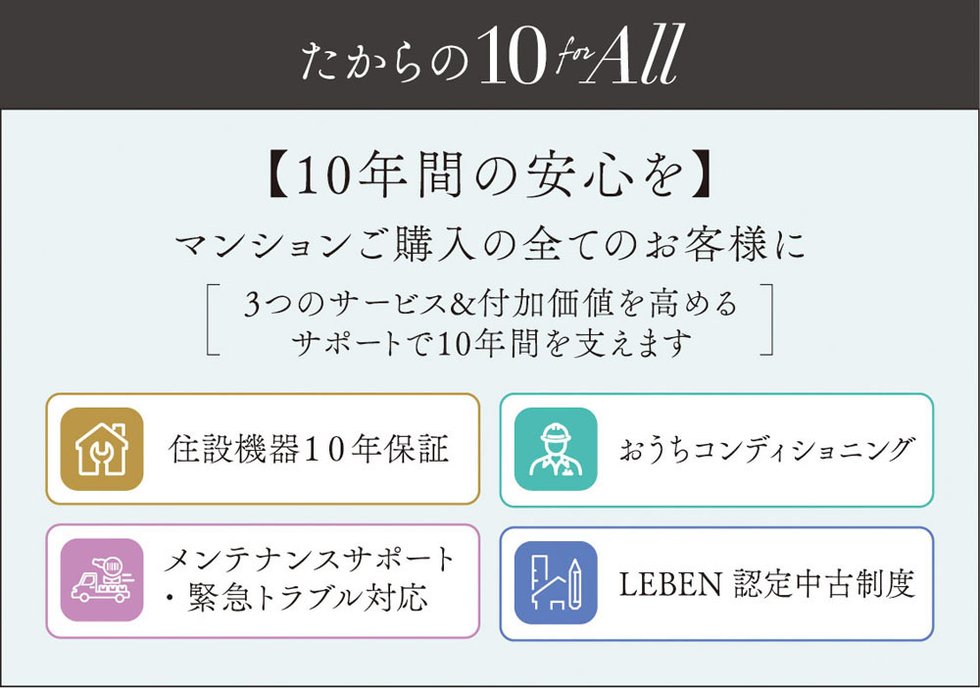 たからの10forALL