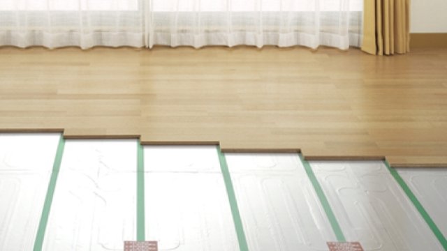 ガス温水式床暖房システム