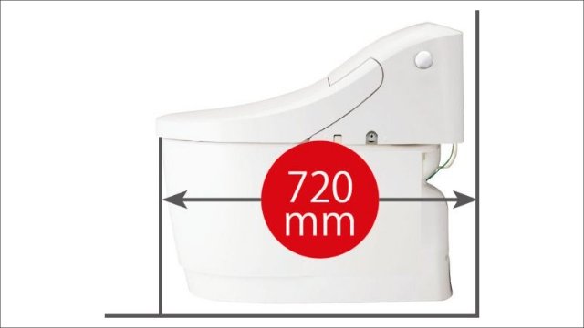 スッキリコンパクトタイプの便器(A、Eタイプのみ)