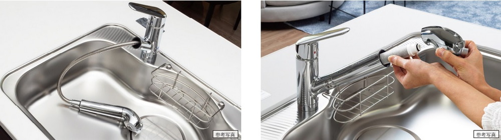 浄水機能付シャワー水栓