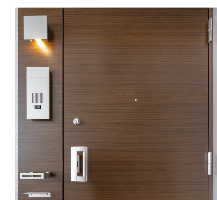 照明付インターホン