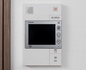 カラーモニター付多機能インターフォン