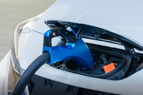 EV充電用コンセント付き駐車場