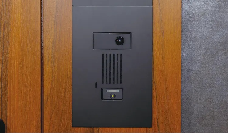 玄関前カメラ付ドアホン子機
