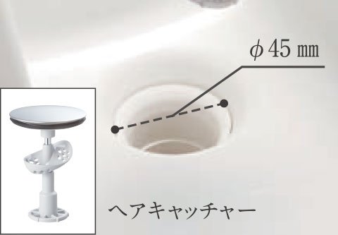 てまなし排水口