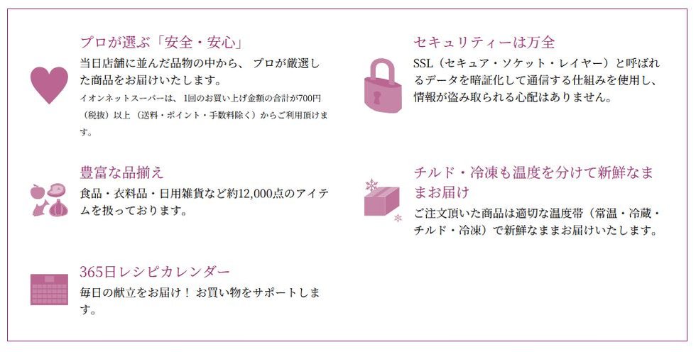 おうちでイオン イオンネットスーパー