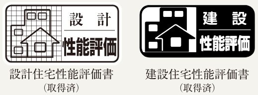 第三者による信頼の評価「住宅性能表示制度」付きマンション