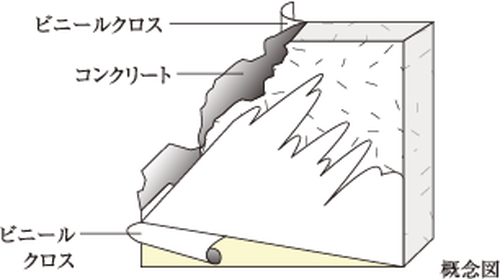 戸境壁断面