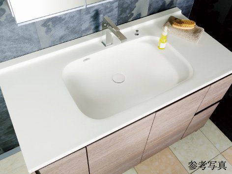 ストレートボウル一体型カウンター