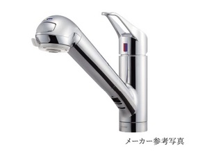 浄水器一体型シングルレバー混合シャワー水栓