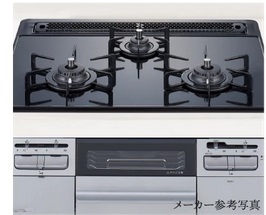 ガラストップコンロ