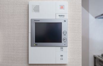 カラーモニター付きインターフォン