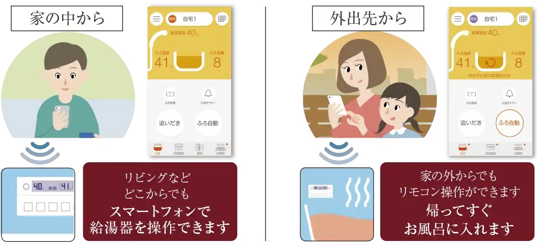 スマートフォンで操作できるWiFi対応リモコン