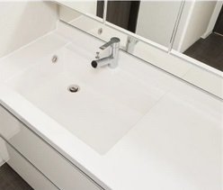 ボウル一体型カウンター