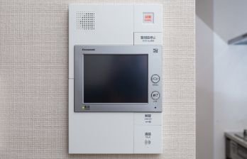 カラーモニター付きインターフォン