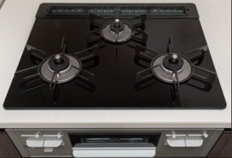 お手入れしやすく美しい
ガラストップコンロ