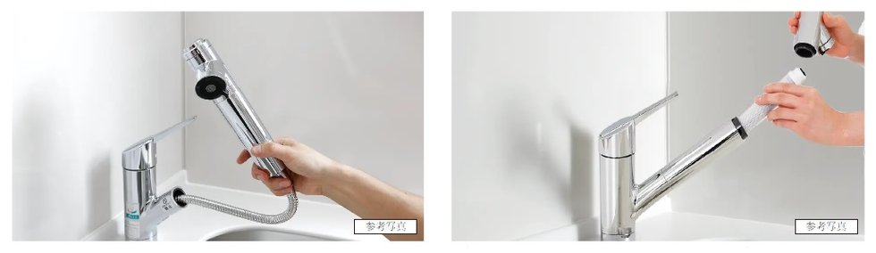 浄水機能付シャワー水栓