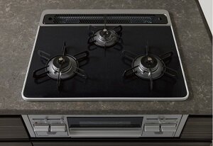 ハイパーガラスコートトップガスコンロ