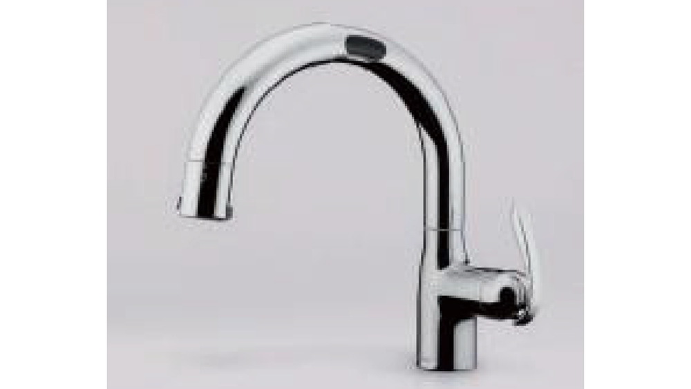 タッチレス浄水器一体型混合水栓